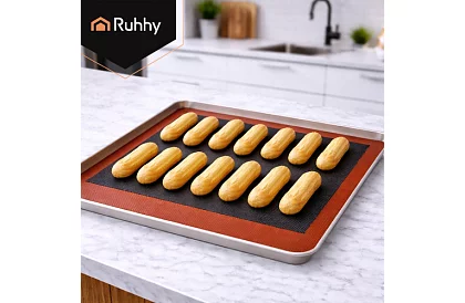 Saltea de copt din silicon, dublă față, 30x40 cm