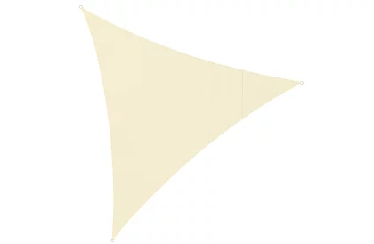 Plasă de umbrire triunghiulară 3 × 3 × 3 m – bej