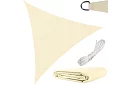 Plasă de umbrire triunghiulară 3 × 3 × 3 m – bej