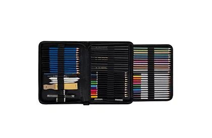 XXL Set profesional de schițe – 74 piese în husă