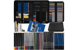 XXL Set profesional de schițe – 74 piese în husă