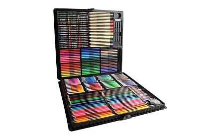 Set mare de pictură mare în valiză 288 de piese