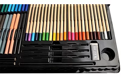 Set mare de pictură mare în valiză 288 de piese