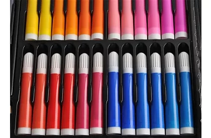 Set mare de pictură mare în valiză 288 de piese