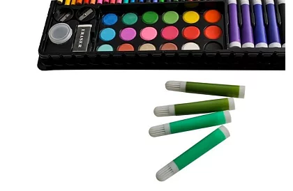 Set mare de pictură mare în valiză 288 de piese