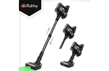 Aspirator vertical fără fir LunPro 400W, 35 kPa