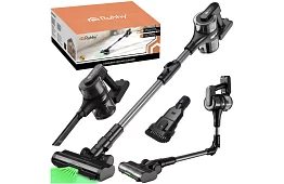 Aspirator vertical fără fir LunPro 400W, 35 kPa