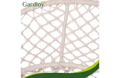 Leagăn de grădină cu două locuri cu perne - până la 300 kg