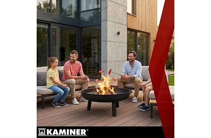 Focare de grădină cu mânere – 80 cm