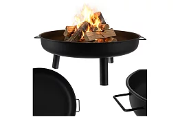 Focare de grădină cu mânere – 80 cm