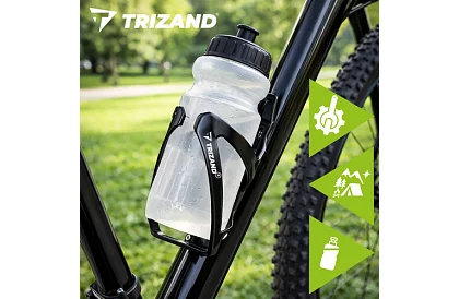 Suport universal pentru sticlă de bicicletă – negru