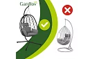 Leagăn de grădină cu perne – fotoliu suspendat până la 150 kg