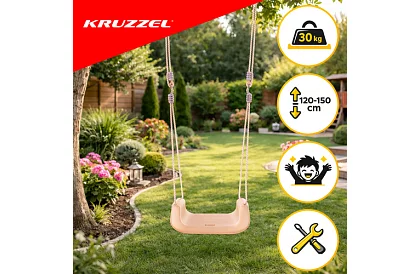 Leagăn suspendat pentru copii până la 30 kg – în creștere