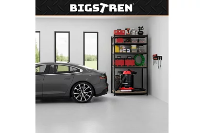 Raft metalic de depozitare – 5 rafturi – 180×90×40 cm – capacitate de încărcare 1000 kg