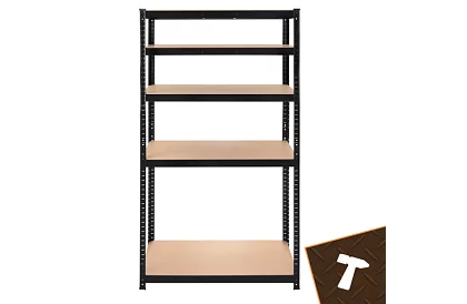 Raft metalic de depozitare – 5 rafturi – 180×90×40 cm – capacitate de încărcare 1000 kg