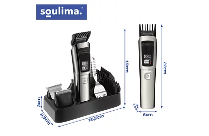 Zast cutter de păr și barbă 8 în 1