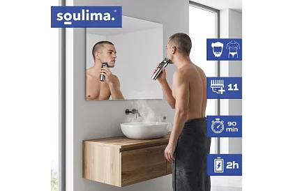 Zast cutter de păr și barbă 8 în 1