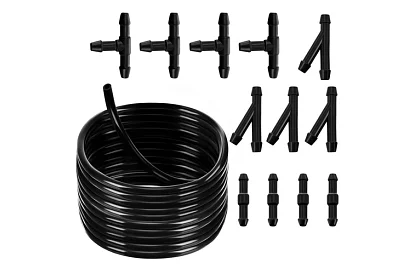 Set de reparare pentru duze de spălare 2 m – 4/5 mm + T-uri
