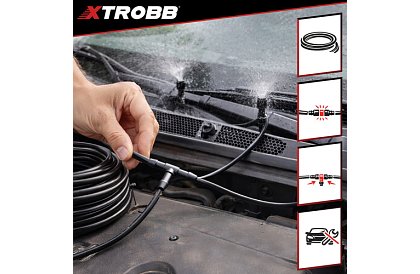 Set de reparare pentru duze de spălare 2 m – 4/5 mm + T-uri