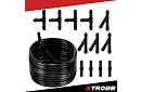 Set de reparare pentru duze de spălare 2 m – 4/5 mm + T-uri
