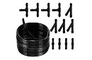 Set de reparare pentru duze de spălare 2 m – 4/5 mm + T-uri