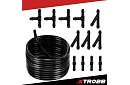 Set de reparare pentru duze de spălare 2 m – 4/5 mm + T-uri