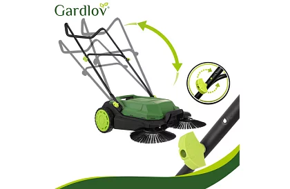 Mașină de măturat manuală Nexo 2100 m2/h - 680 mm, 24 litri