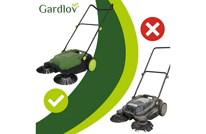 Mașină de măturat manuală Nexo 2100 m2/h - 680 mm, 24 litri