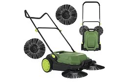 Mașină de măturat manuală Nexo 2100 m2/h - 680 mm, 24 litri