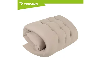 Leagăn de grădină pliabil 3 în 1 cu pernă - bej