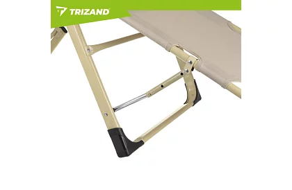 Leagăn de grădină pliabil 3 în 1 cu pernă - bej