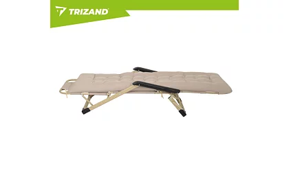 Leagăn de grădină pliabil 3 în 1 cu pernă - bej