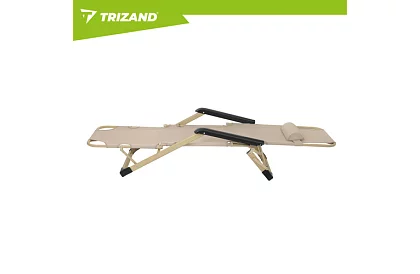 Leagăn de grădină pliabil 3 în 1 cu pernă - bej