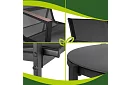 Mobilier de grădină MORENO – masă + 2 scaune + canapea