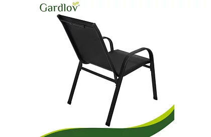 Set de scaune de grădină – 4 scaune pentru terasă, balcon, grădină