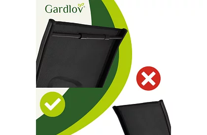 Set de scaune de grădină – 4 scaune pentru terasă, balcon, grădină