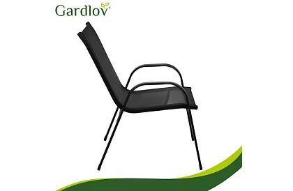 Set de mobilier de grădină – masă + 2 scaune