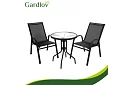 Set de mobilier de grădină – masă + 2 scaune
