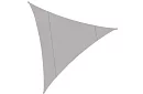 Plasă de umbrire triunghiulară 4 × 4 × 4 m – gri