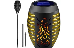 Lanterne de grădină – torță solară cu efect de flacără dansantă