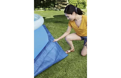 Saltea de protecție pentru piscină 335 × 335 cm