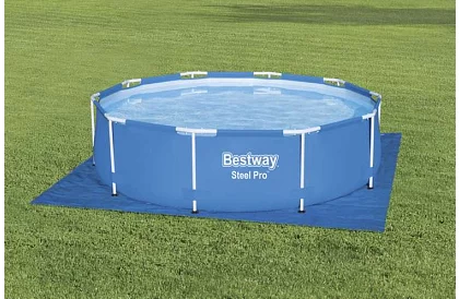 Saltea de protecție pentru piscină 335 × 335 cm