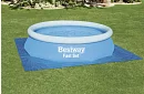 Saltea de protecție pentru piscină 335 × 335 cm