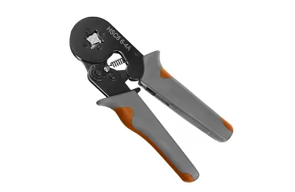 Clește de crimpare pentru conectori 0,25–10 mm2 + 500 bucăți conectori