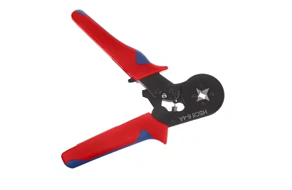 Clește de crimpare pentru conectori 0,25–10 mm2 + 500 bucăți conectori