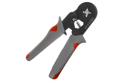 Clește de crimpare pentru conectori 0,25–10 mm2 + 500 bucăți conectori