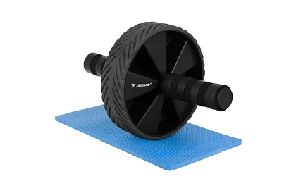 Roata pentru exerciții abdominale + saltea pentru genunchi