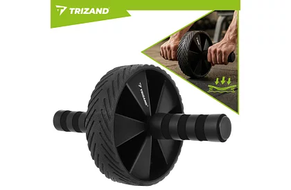 Roata pentru exerciții abdominale + saltea pentru genunchi