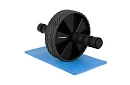 Roata pentru exerciții abdominale + saltea pentru genunchi