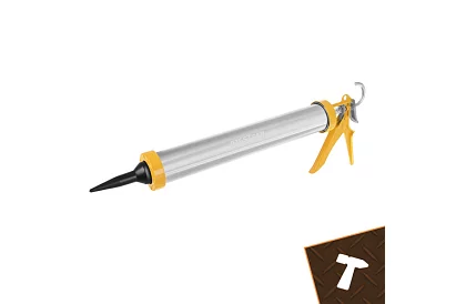 Pistolă de aplicare a chitului 600 ml + 5 duze + 5 spatule